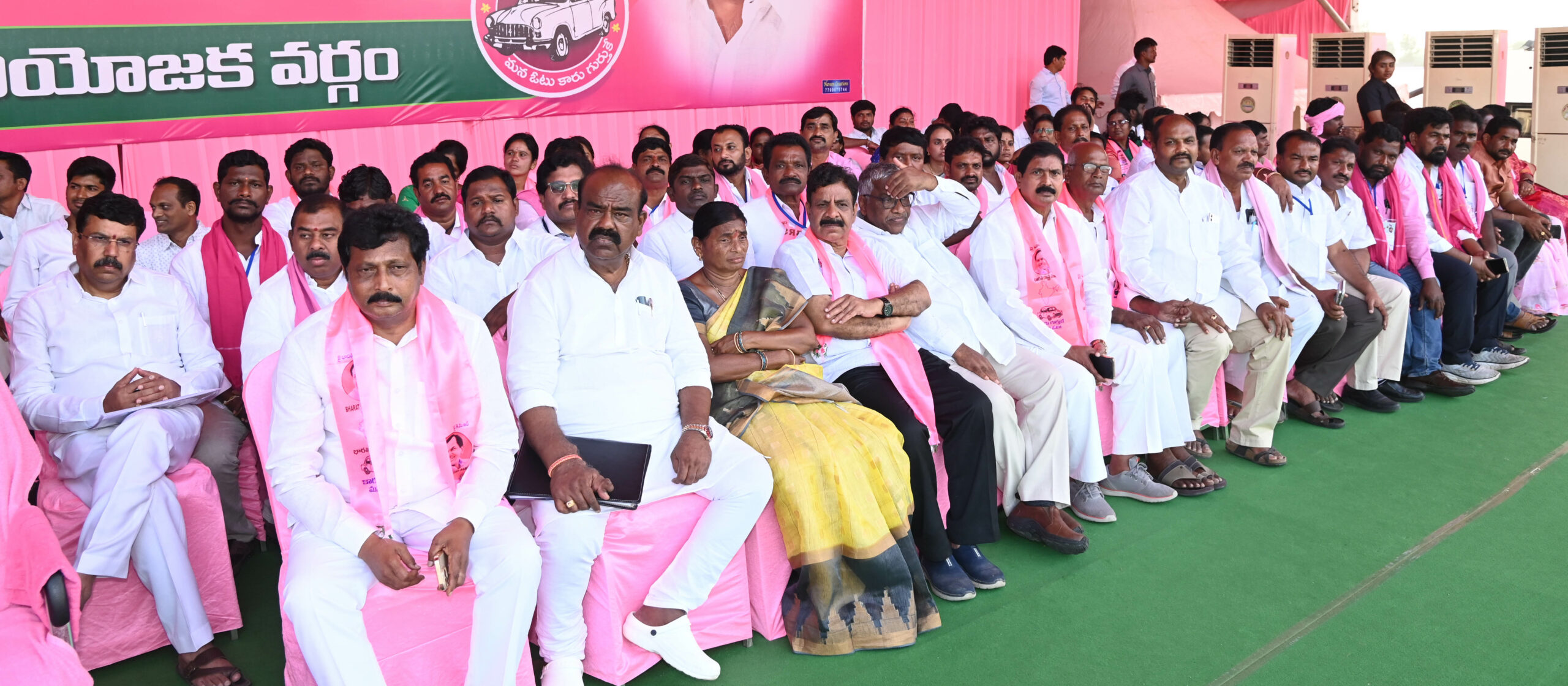 Brs Party President Kcr Participating In Praja Ashirvada Sabha At Suryapet