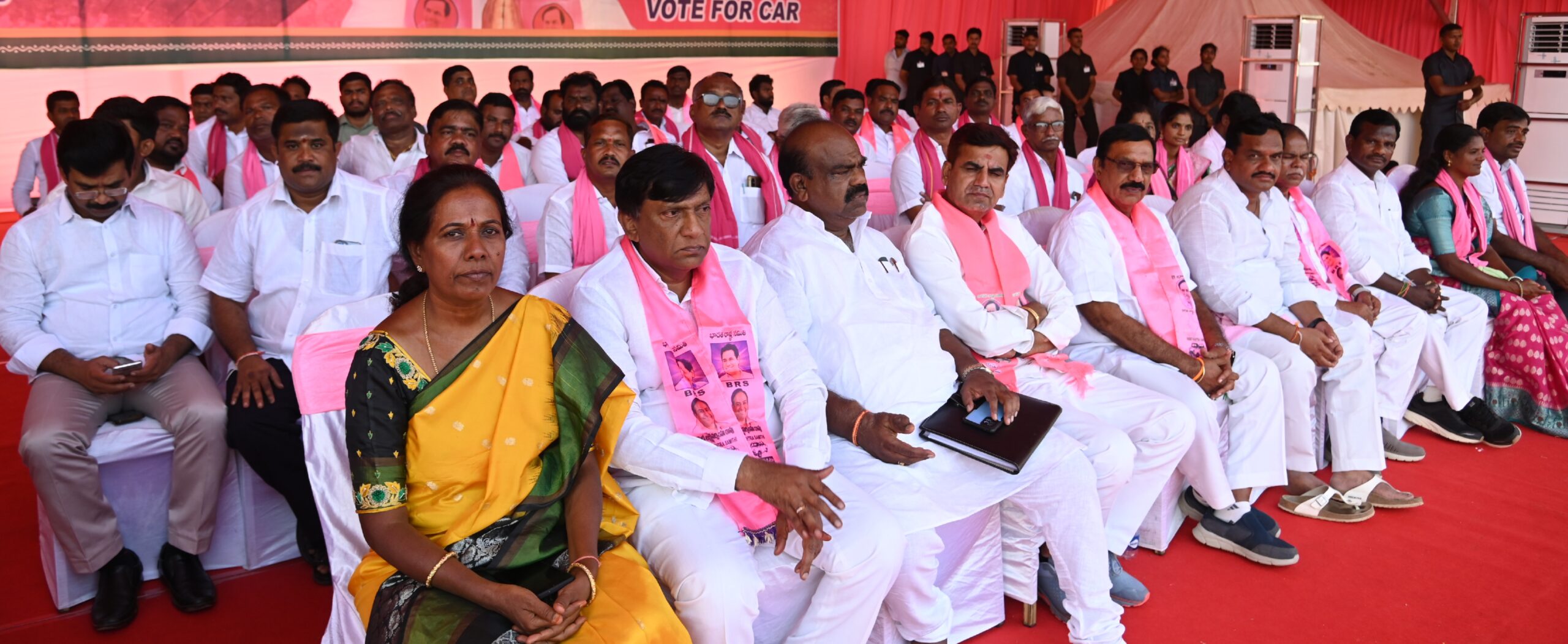 Brs Party President Kcr Participating In Praja Ashirvada Sabha At Vemulawada