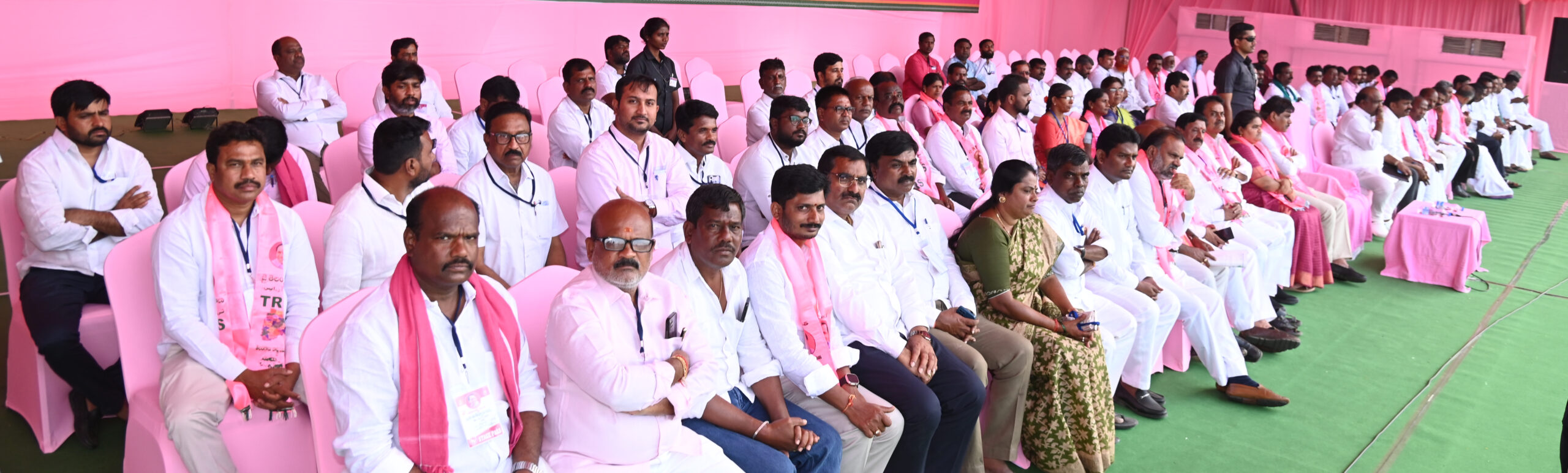 Brs Party President Kcr Participating In Praja Ashirvada Sabha At Yellareddy