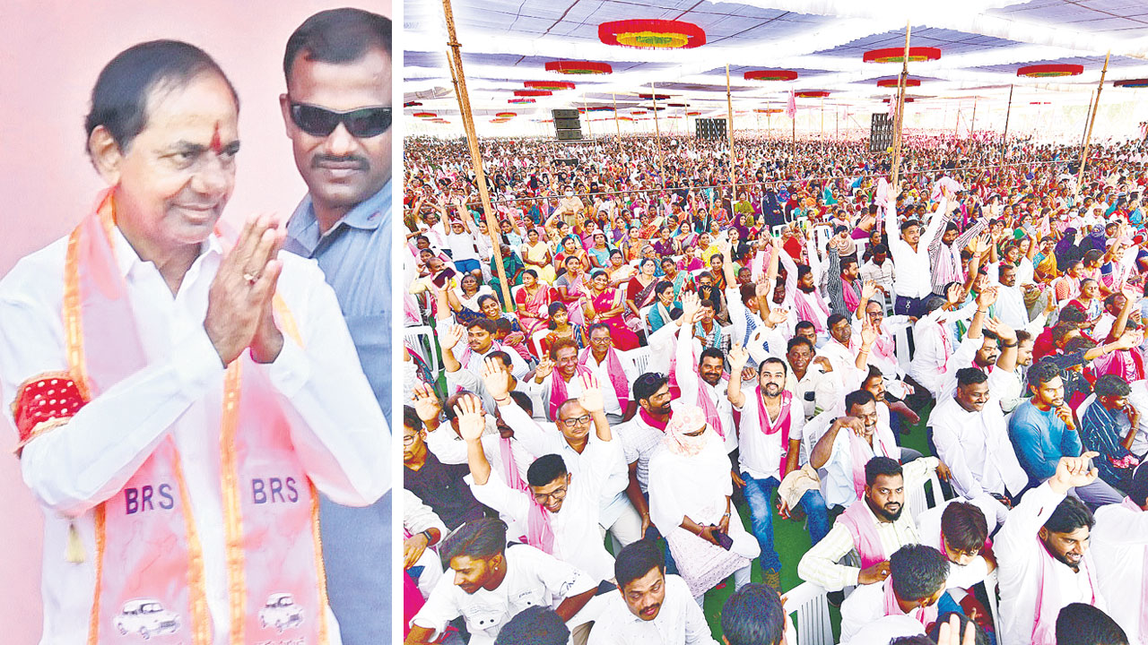 సంక్షేమం సాగాలంటే.. బీఆర్‌ఎస్‌ గెలువాలే..