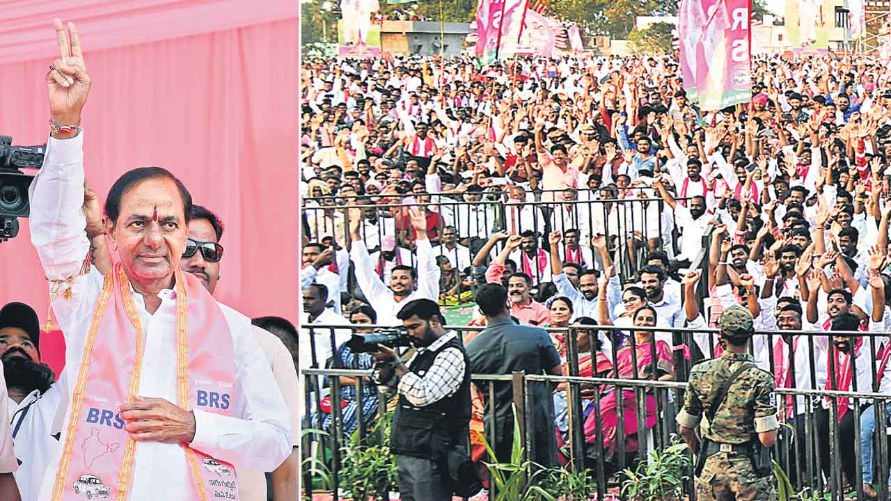 కరువు తెచ్చిన కాంగ్రెస్సా ? బతుకునిచ్చిన బీఆర్‌ఎస్సా ?