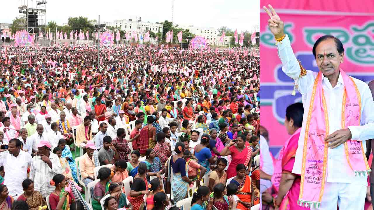 CM KCR | కాంగ్రెస్‌, బీజేపీలకు ఎందుకు ఓటెయ్యాలి? పాలమూరులో నిలదీసిన సీఎం కేసీఆర్‌