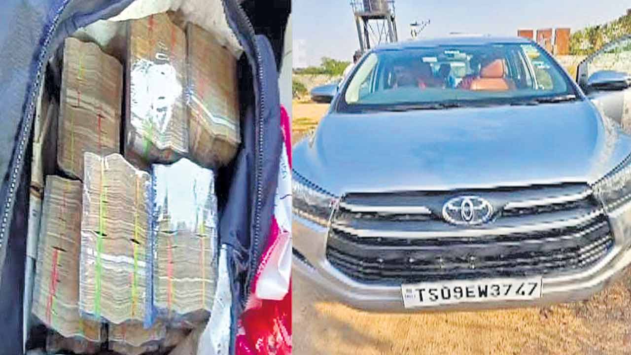 Congress | ఖమ్మంలో కాంగ్రెస్‌ ధన రాజకీయం.. కార్లలో 7.4 కోట్లు తరలిస్తూ దొరికన పొంగులేటి అనుచరులు