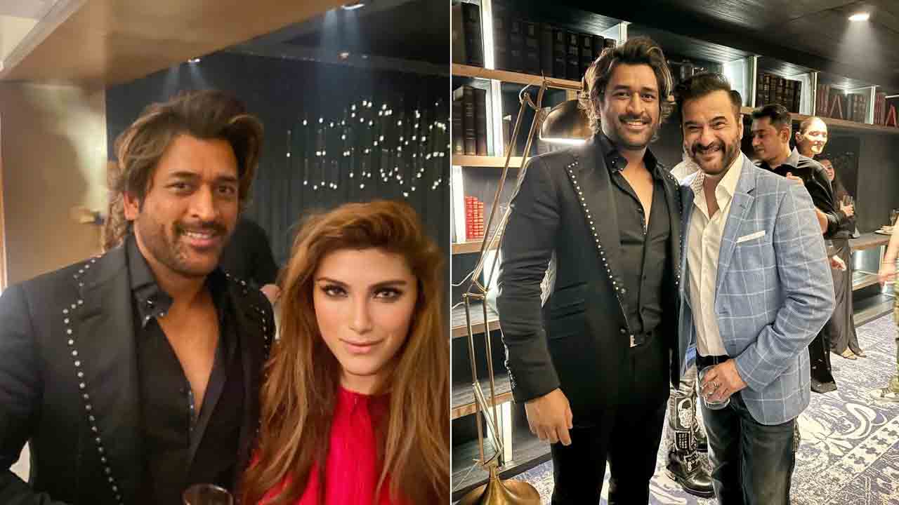 MS Dhoni | షారుఖ్‌ బర్త్‌డే పార్టీలో తారల సందడి.. స్పెషల్‌ అట్రాక్షన్‌గా ధోనీ.. పిక్స్‌ వైరల్‌