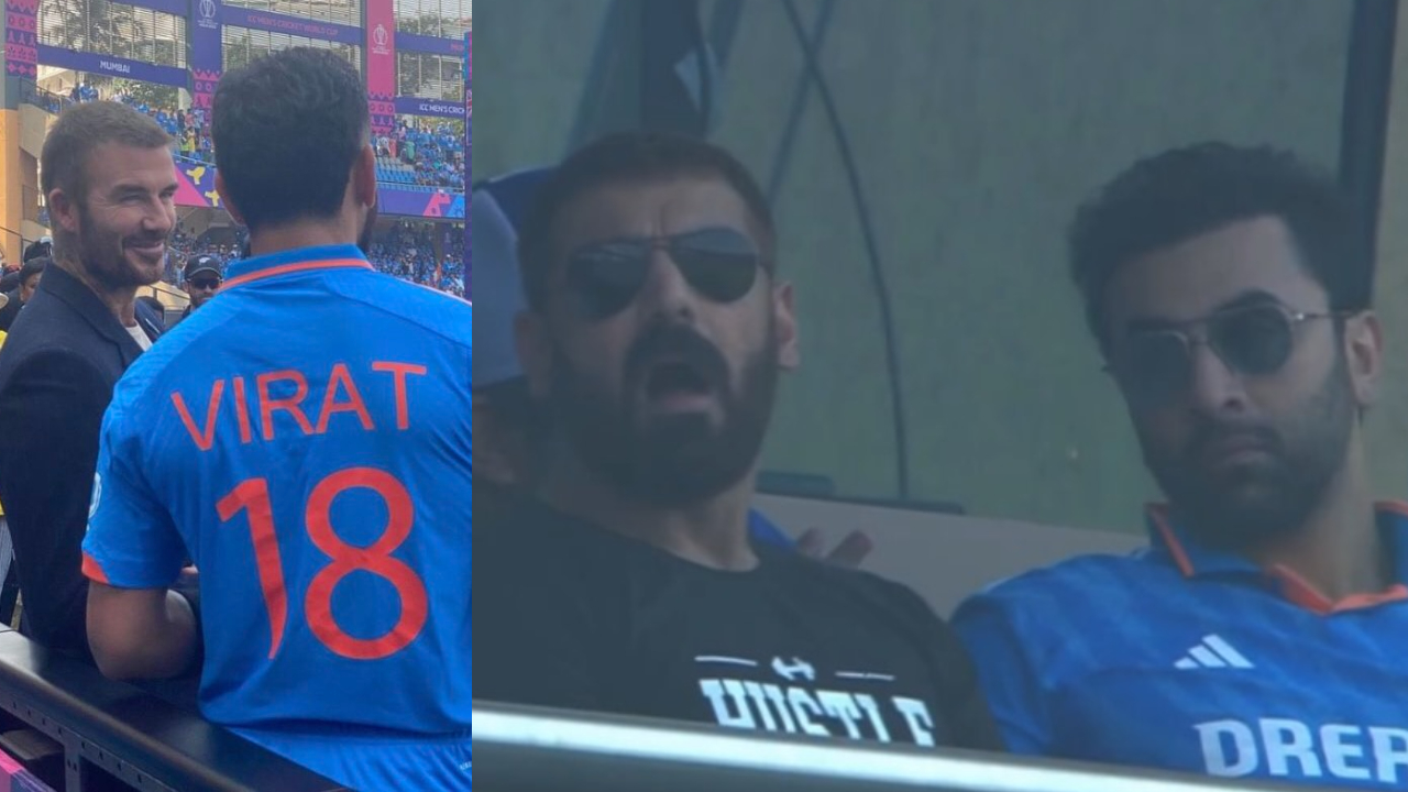 INDvsNZ: వాంఖడేకు పోటెత్తిన సెలబ్రిటీలు.. టీమిండియా జెర్సీలో హంగామా చేస్తున్న యానిమల్
