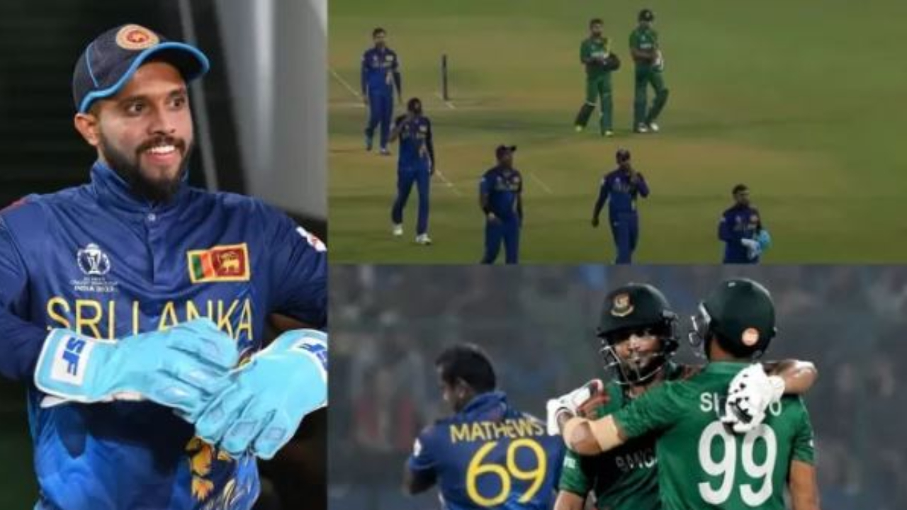 BAN vs SL:   క్రీడా స్ఫూర్తి లేనోళ్లతో చెయ్యి కలిపేదే లేదు.. బంగ్లా ఆటగాళ్లకు షేక్ హ్యాండ్ ఇవ్వకుండానే వెళ్లిన లంకేయులు