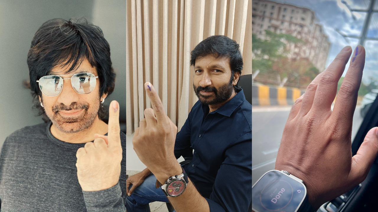 TS Assembly Election 2023: హైదరాబాద్‌లో ఓటేసిన సినీ ప్ర‌ముఖులు..
