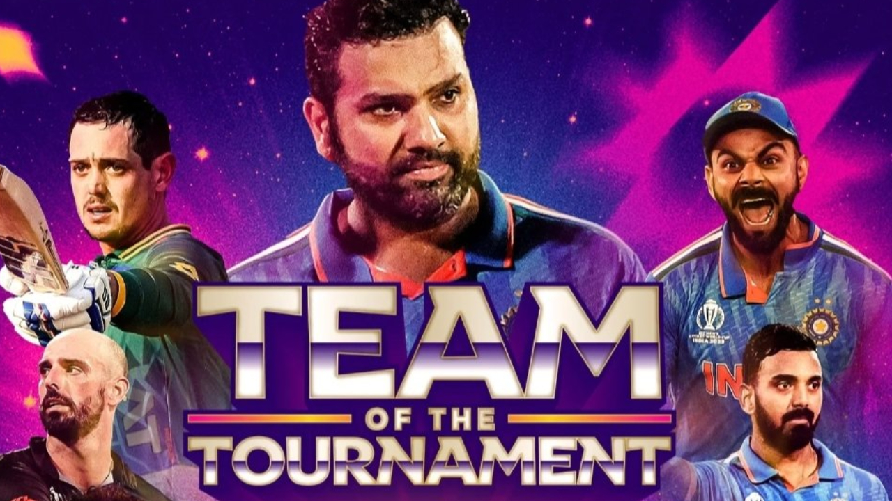 Team of the Tournament: ఐసీసీ టీమ్ ఆఫ్ ది టోర్నమెంట్ ఇదే.. రోహిత్ శర్మకే పగ్గాలు.. భారత ఆటగాళ్ల హవా