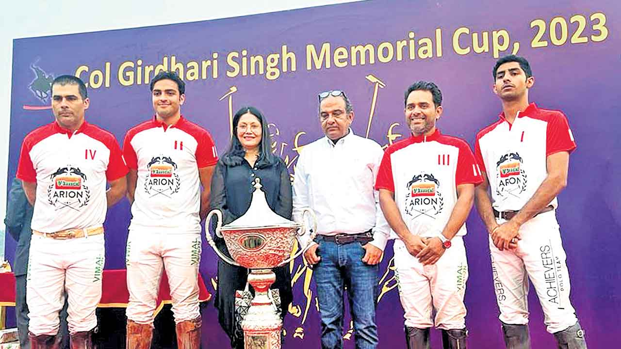 పోలో చాంప్‌ ఆరియాన్‌ అచీవర్స్‌