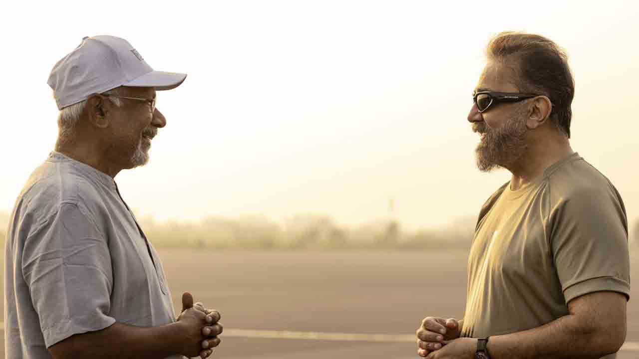 HBD Ulaganayagan | అడ్వాన్స్ బర్త్‌ డే విషెస్‌.. KH234 లొకేషన్‌లో మణిరత్నం, కమల్ హాసన్‌