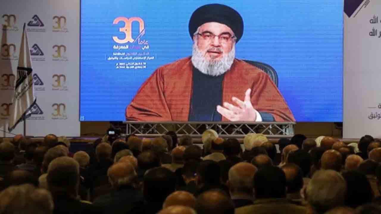 Israel-Hamas war | ఇజ్రాయెల్‌పై ‘పవిత్ర యుద్ధం’లో త్యాగాలకు సిద్ధం: హిజ్బుల్లా చీఫ్