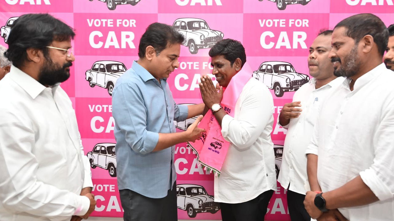 బీఆర్‌ఎస్‌లోకి వైఎస్సార్‌టీపీ ముఖ్యనేత