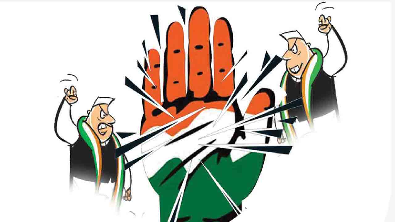 హ‌స్తంలో కుస్తీ