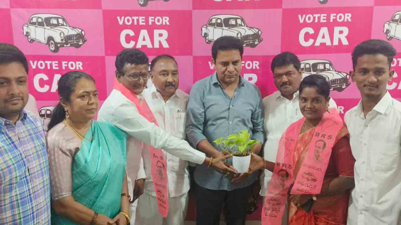 BRS | మంత్రి కేటీఆర్‌ సమక్షంలో బీఆర్‌ఎస్‌లో చేరిన వరంగల్‌ జనసేన ఇన్‌చార్జి