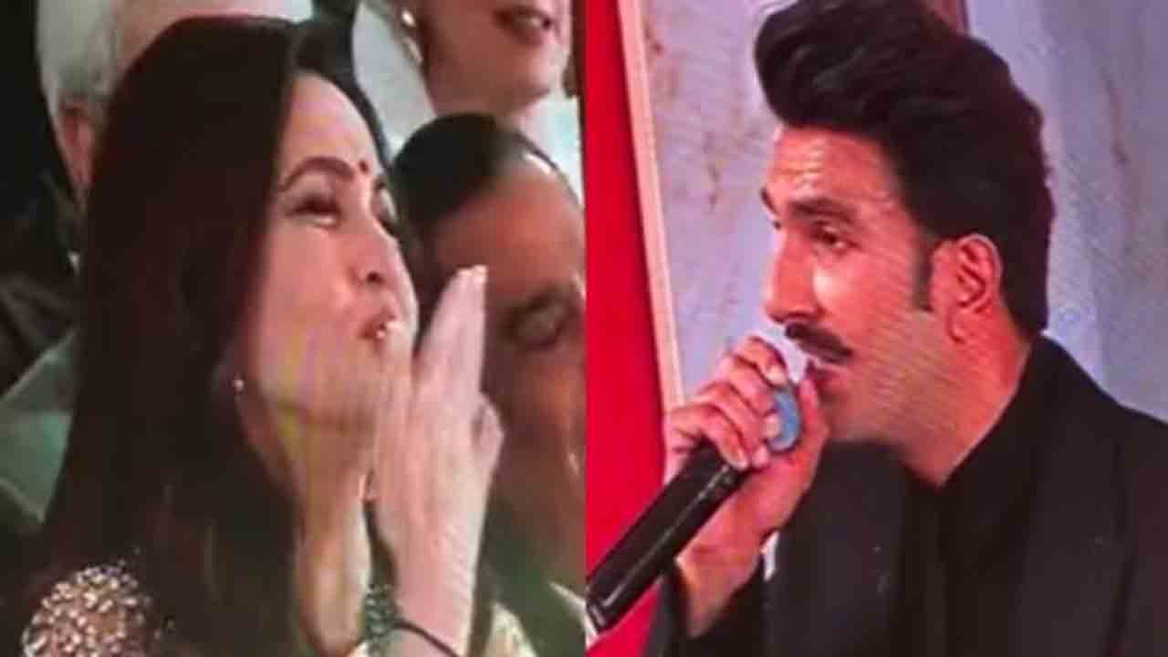 Jio World Plaza | రణ్‌వీర్‌కు ఫ్లైయింగ్‌ కిస్‌ ఇచ్చిన నీతా అంబానీ.. వీడియో వైరల్‌