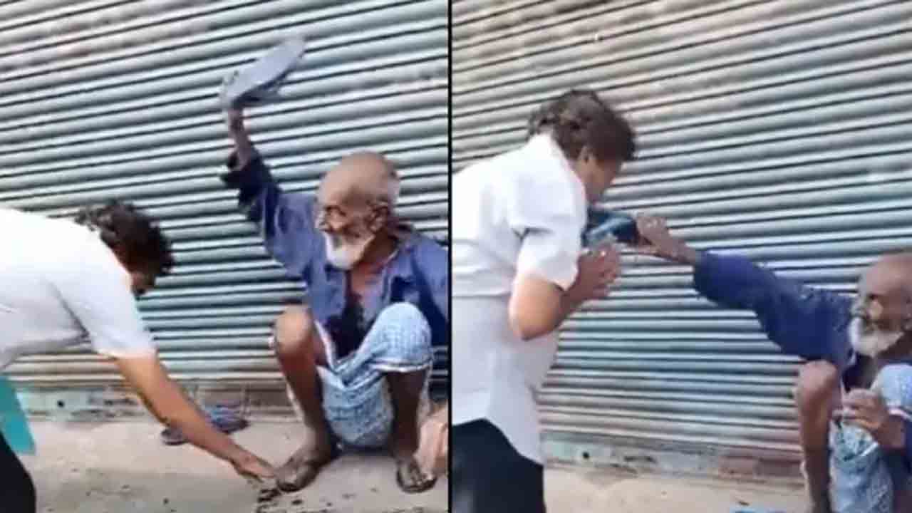 Paras Saklecha | ఫకీర్‌ బాబా చేత చెప్పుదెబ్బలు తిన్న కాంగ్రెస్‌ అభ్యర్థి.. వీడియో