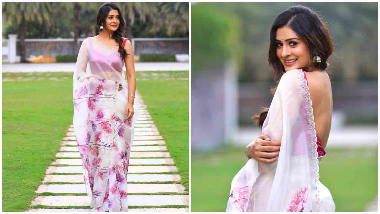 Payal Rajput | తెల్లచీరలో మురిసిపోతున్న పాయల్‌ రాజ్‌పుత్‌..