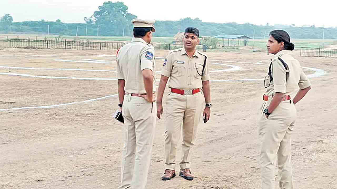 సీఎం సభకు పటిష్ట బందోబస్తు