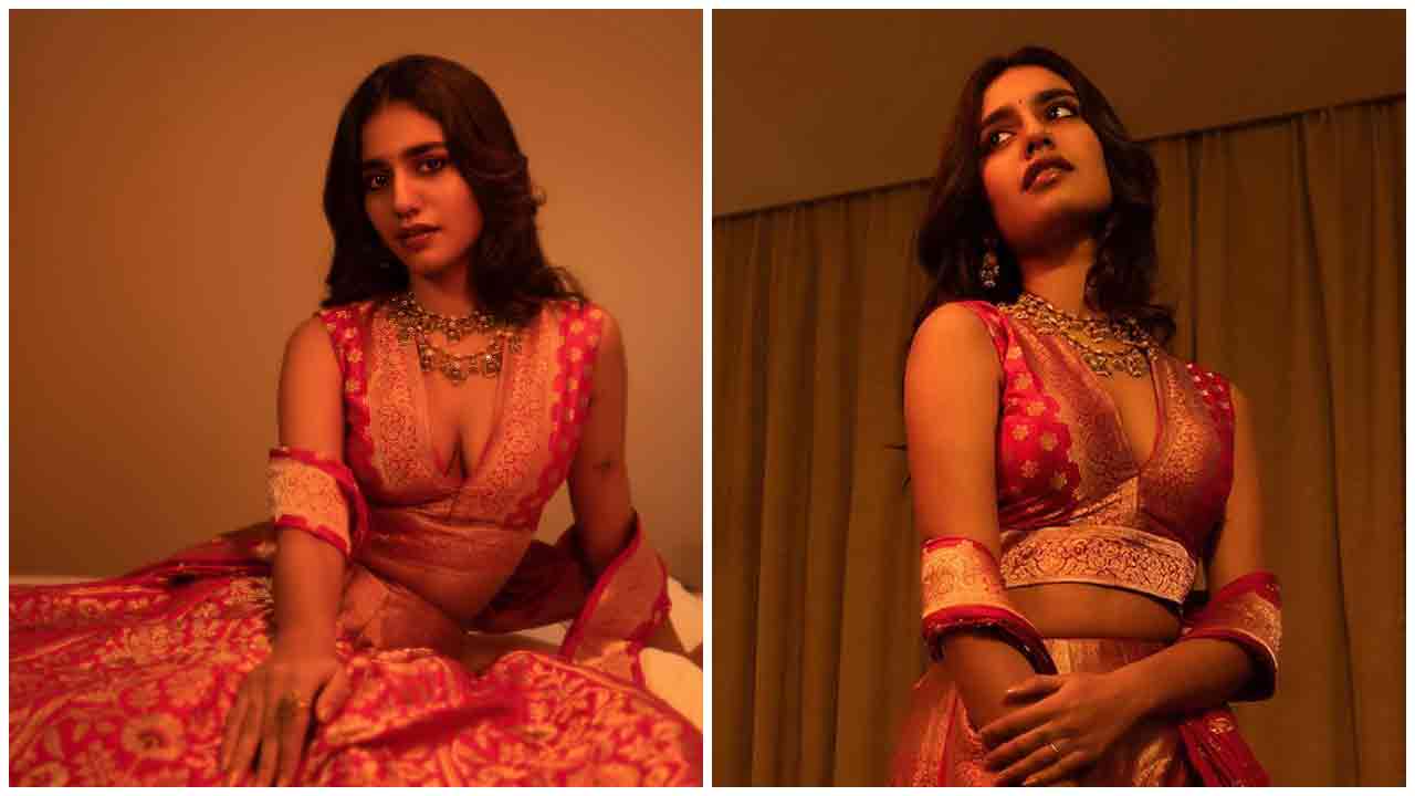 Priya Prakash Varrier | చూపులతో చంపేస్తున్న ప్రియా ప్రకాష్ వారియర్..