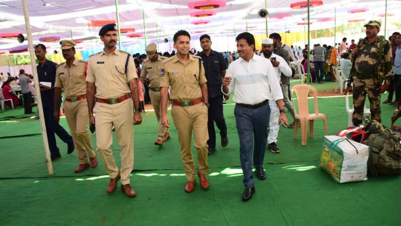 ఎన్నికల నిర్వహణకు పటిష్ట భద్రత