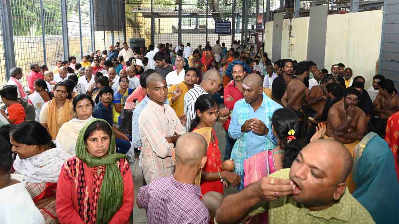 Srisailam | శ్రీగిరిలో మంగళవార పూజలు.. కార్తీకమాసం భక్తజన శోభితం