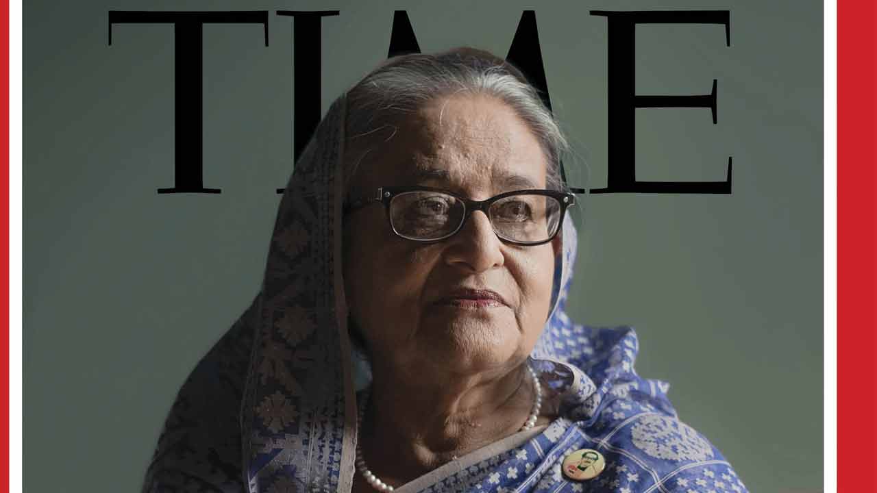 PM Sheikh Hasina: టైమ్ మ్యాగ్జిన్ క‌వ‌ర్‌పేజీపై ప్ర‌ధాని షేక్ హ‌సీనా