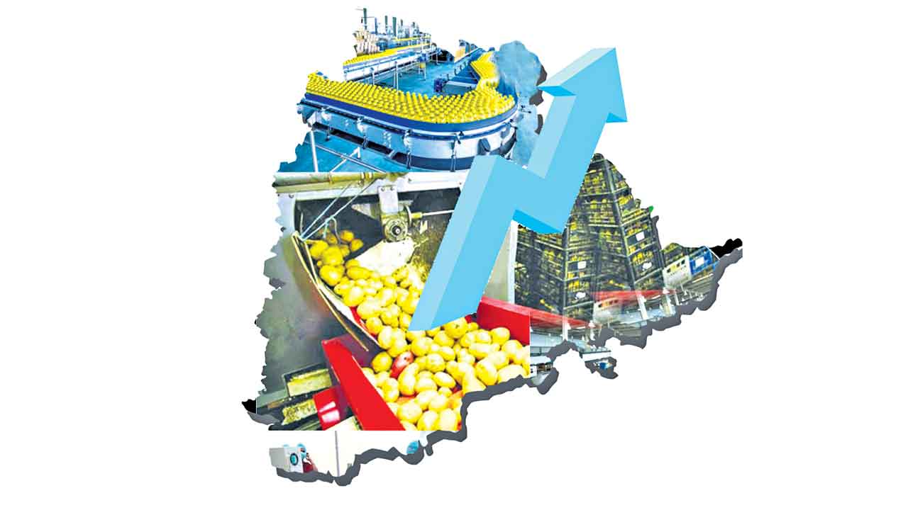 ఆహార శుద్ధిలో తెలంగాణ టాప్‌