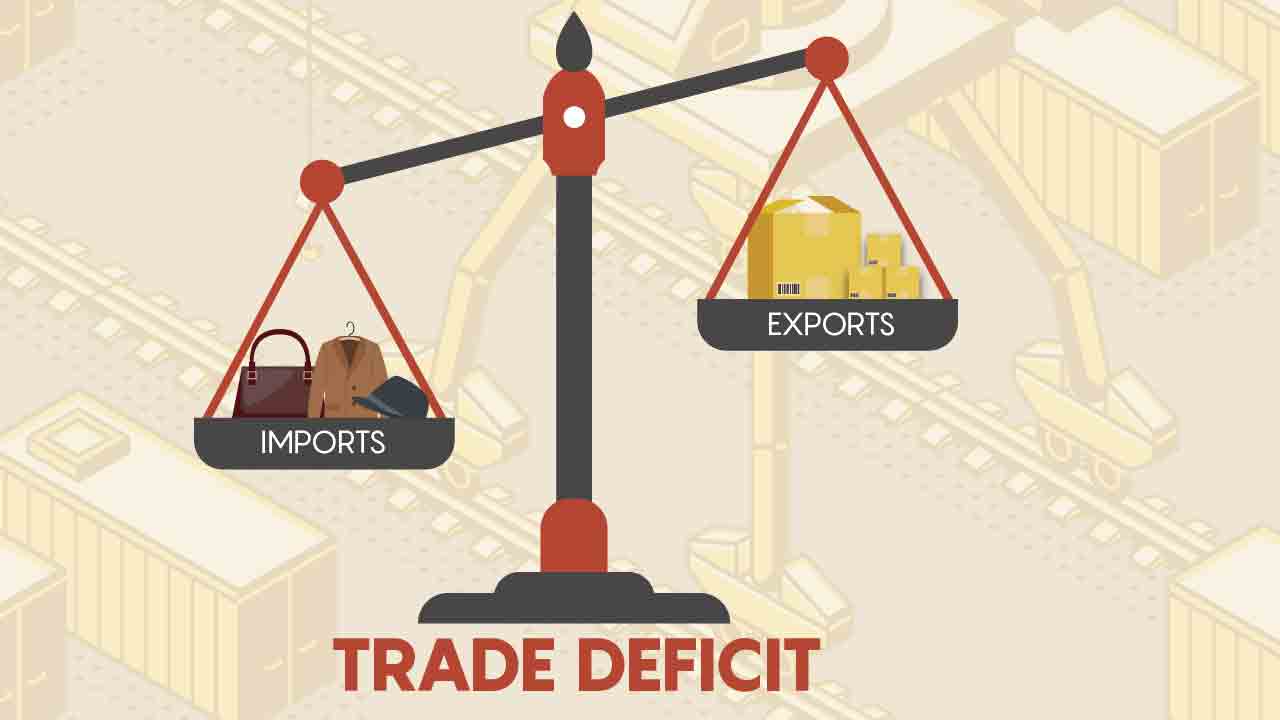 రికార్డు గరిష్ఠానికి వాణిజ్యలోటు