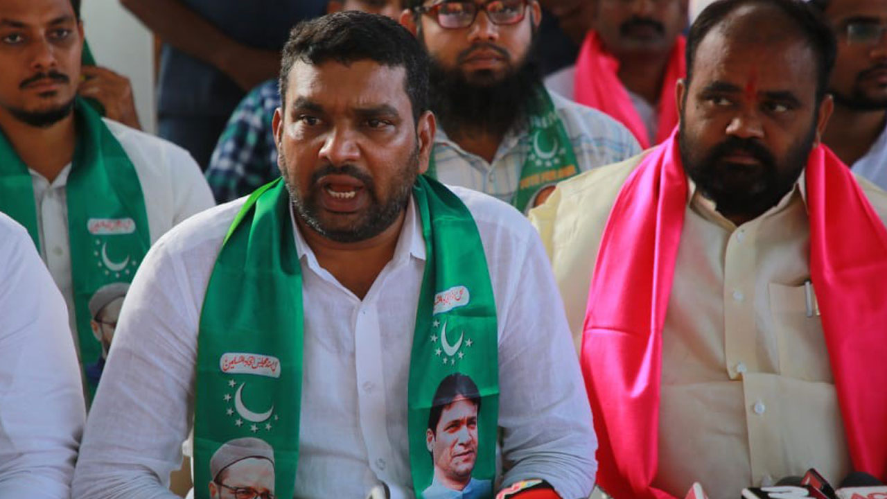 ఎంఐఎం మద్దతు బీఆర్ఎస్కే