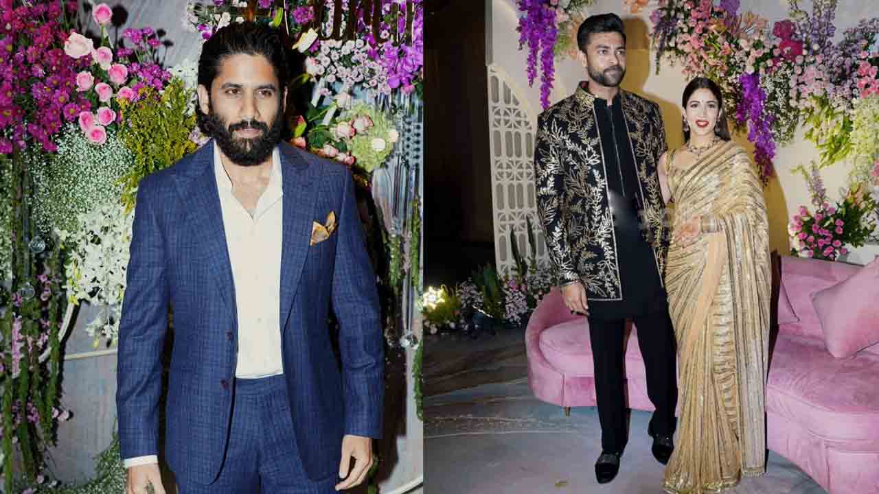 VarunLav | వరుణ్‌తేజ్‌-లావణ్య త్రిపాఠి రిసెప్షన్‌లో తారల సందడి