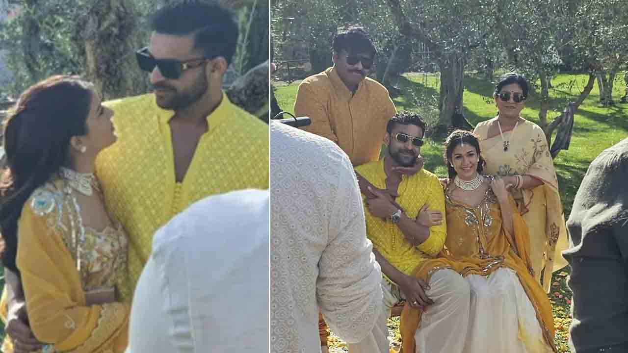 Varun Tej-Lavanya Tripathi | ఇటలీలో VarunLav పెళ్లి సందడి.. హల్దీ వేడుకల్లో మెరిసిన కొత్త జంట