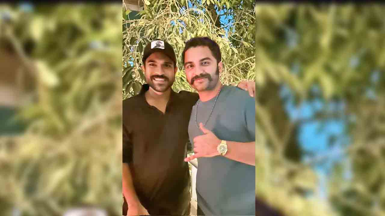 Vishwaksen | విశ్వక్‌సేన్-రాంచరణ్‌ ఫన్‌ టైం.. ట్రెండింగ్‌లో స్టిల్‌