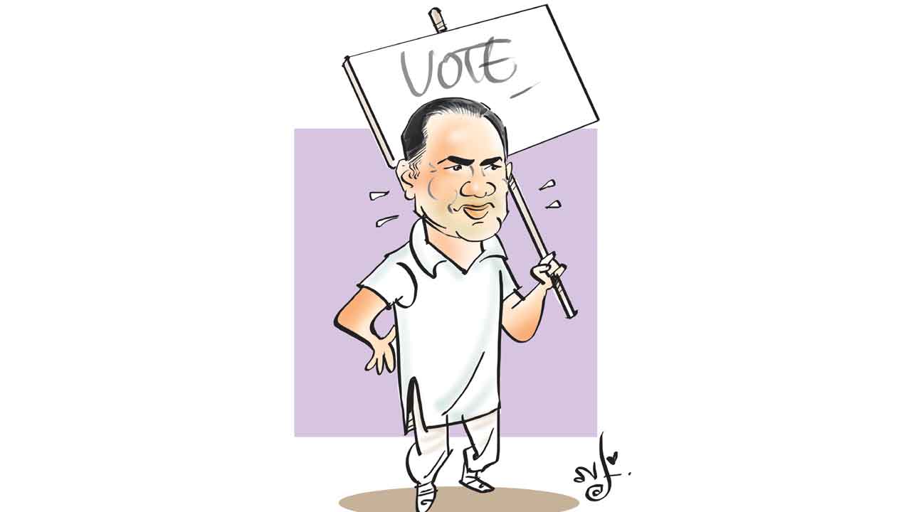 పారాచూట్‌ లీడర్‌ గిట్లనే ఉంటడు!