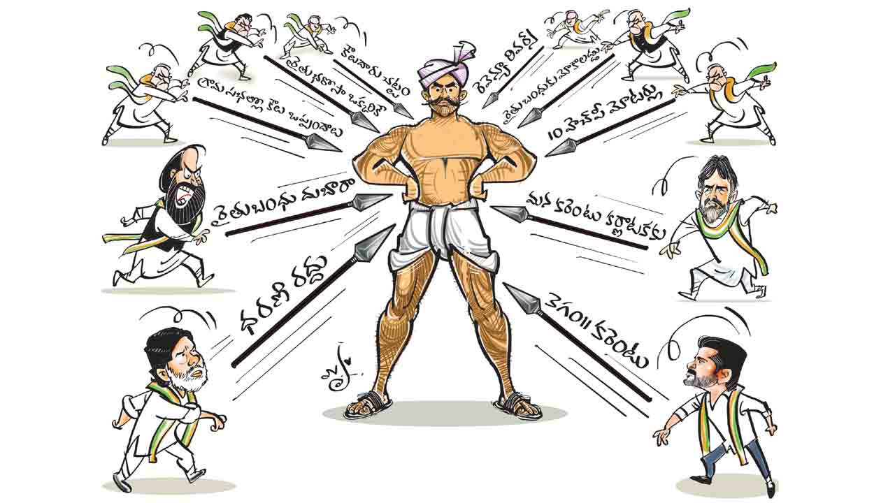 మన రైతన్నపై దశదిశలా దాడి