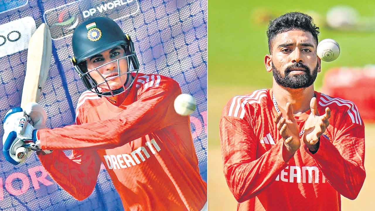 సిరాజ్‌, గిల్‌ నంబర్‌వన్‌