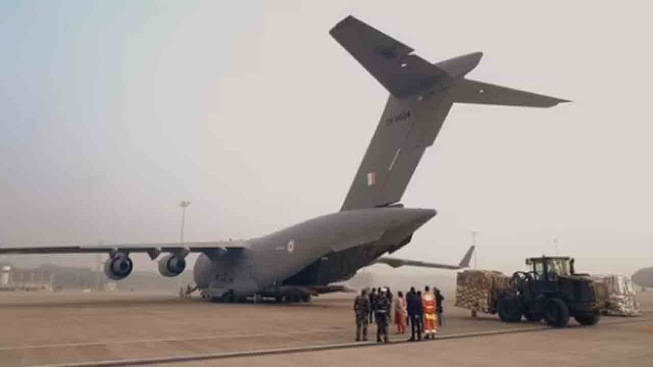 Israel-Hamas war | గాజాకు రెండో విడత మానవతా సహాయాన్ని పంపిన భారత్‌