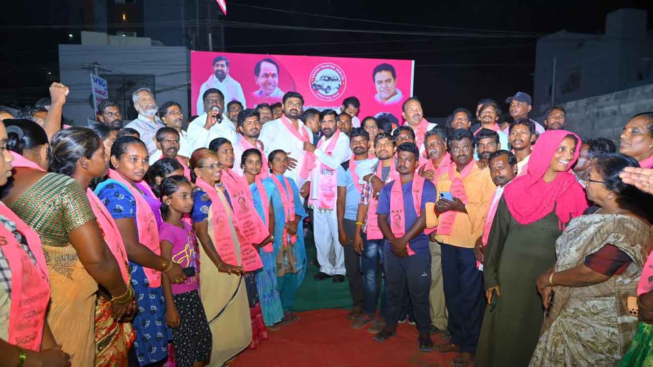 Minister Jagdish Reddy | సూర్యాపేటలో కారు హవా..అభివృద్ధికి ఆకర్షితులై బీఆర్‌ఎస్‌లోకి వలసల వెల్లువ