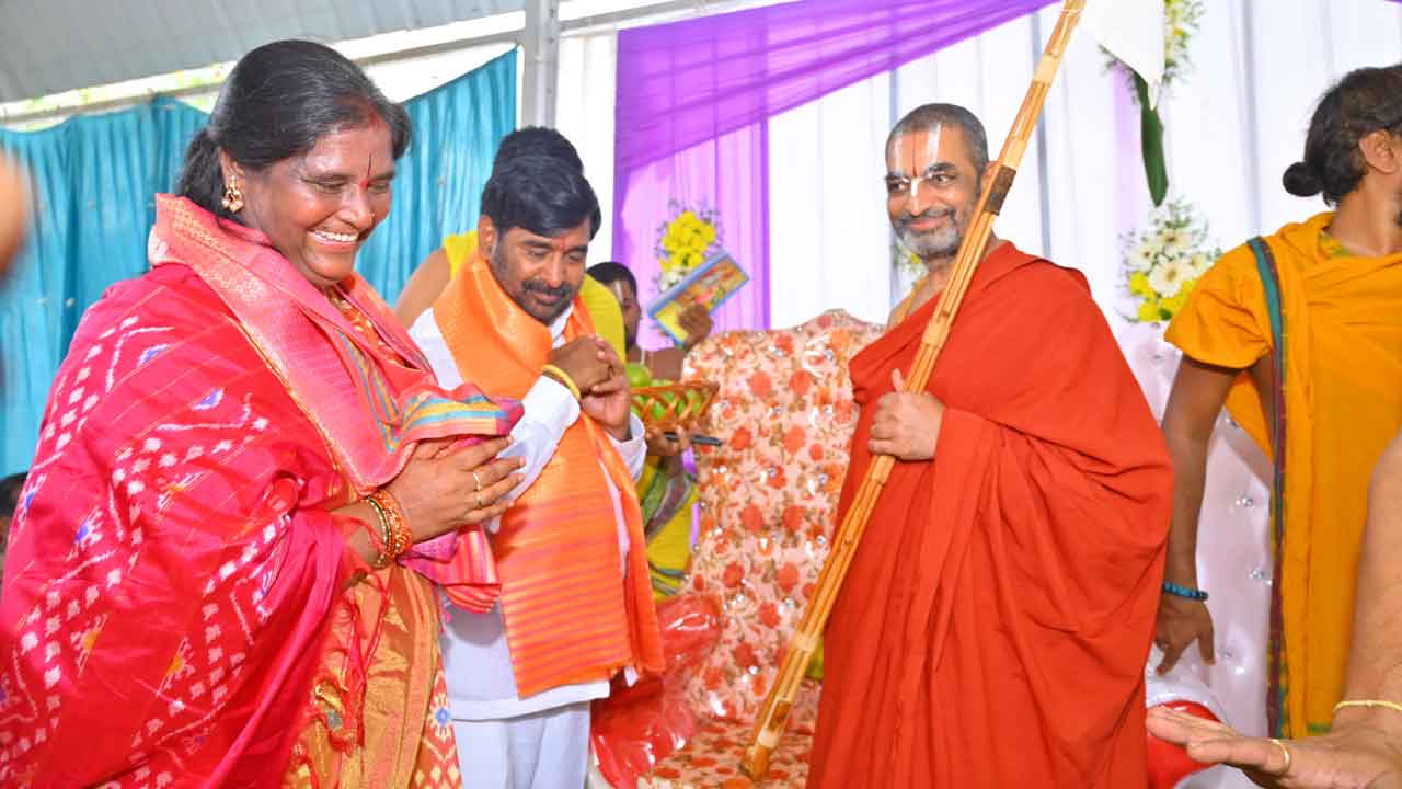 China Jeeyar Swamy | దేవాలయాలు ఆధ్యాత్మిక కేంద్రాలు : చిన జీయర్ స్వామి