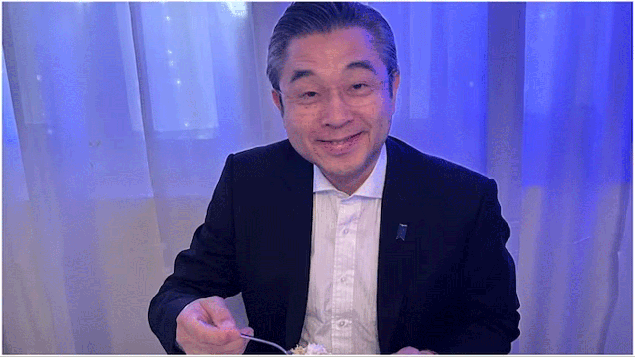 దేశీ బిర్యానీకి జ‌పాన్ రాయ‌బారి ఫిదా