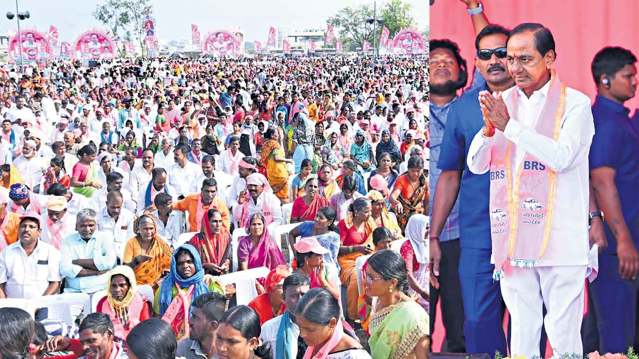 ధరణితోనే.. మీ భూములు సేఫ్.. కాంగ్రెసోళ్లు మళ్లీవస్తే దోచుకుతినే రాజ్యమే..