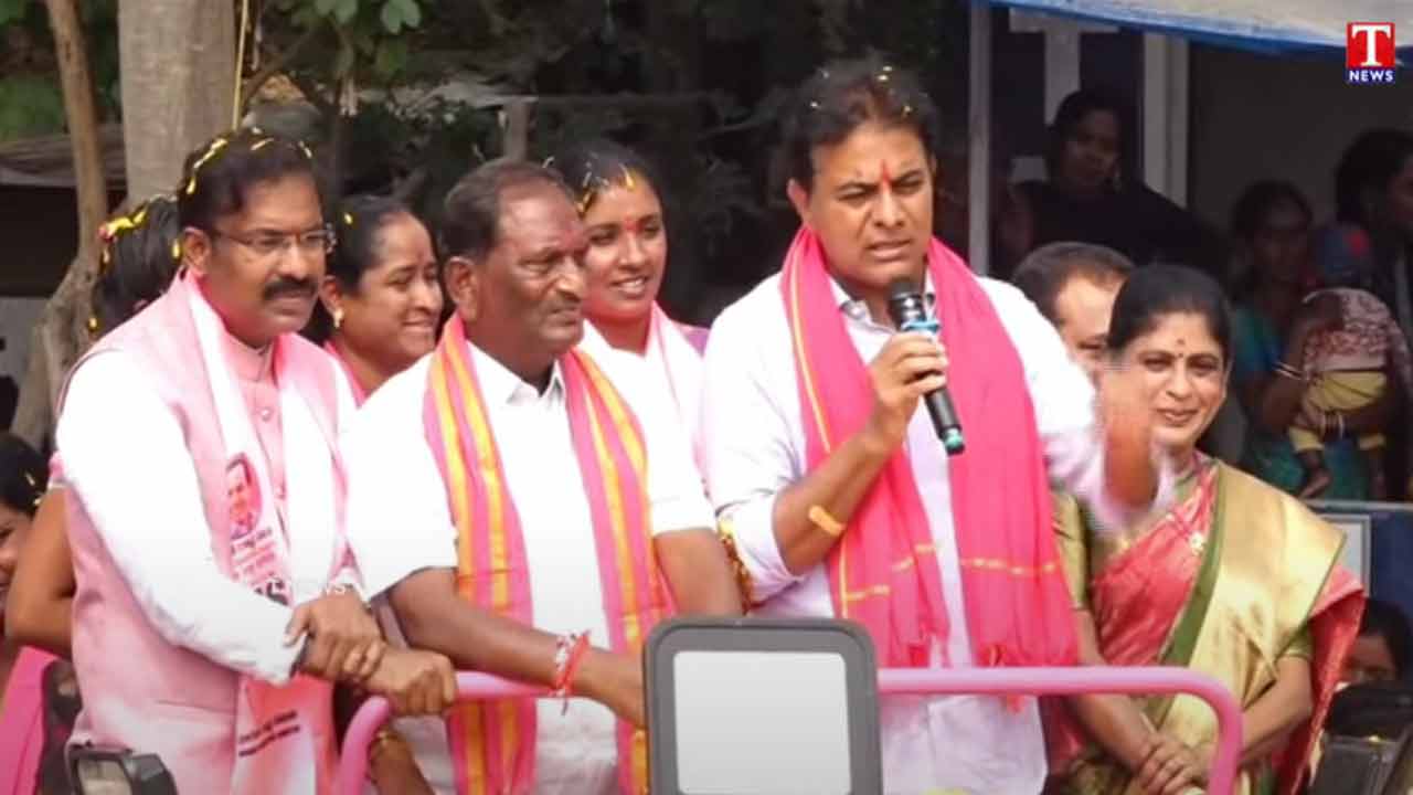 Minister KTR | కాంగ్రెస్‌కు ఓటేస్తే రైతుబంధు తీసేస్తారు: మంత్రి కేటీఆర్‌