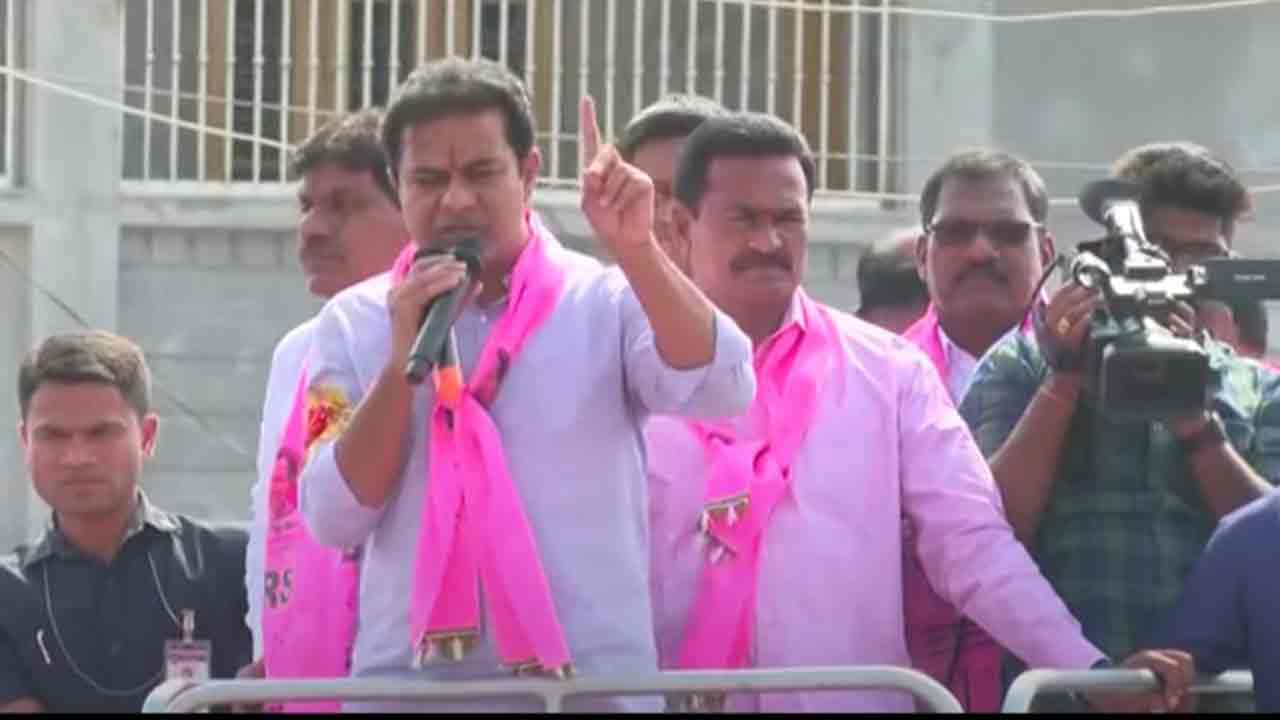 KTR | ధ‌ర‌ణి ముద్దు.. ప‌ట్వారీ వ్య‌వ‌స్థ వ‌ద్దు.. ఆలోచించి ఓటేయండి : మంత్రి కేటీఆర్