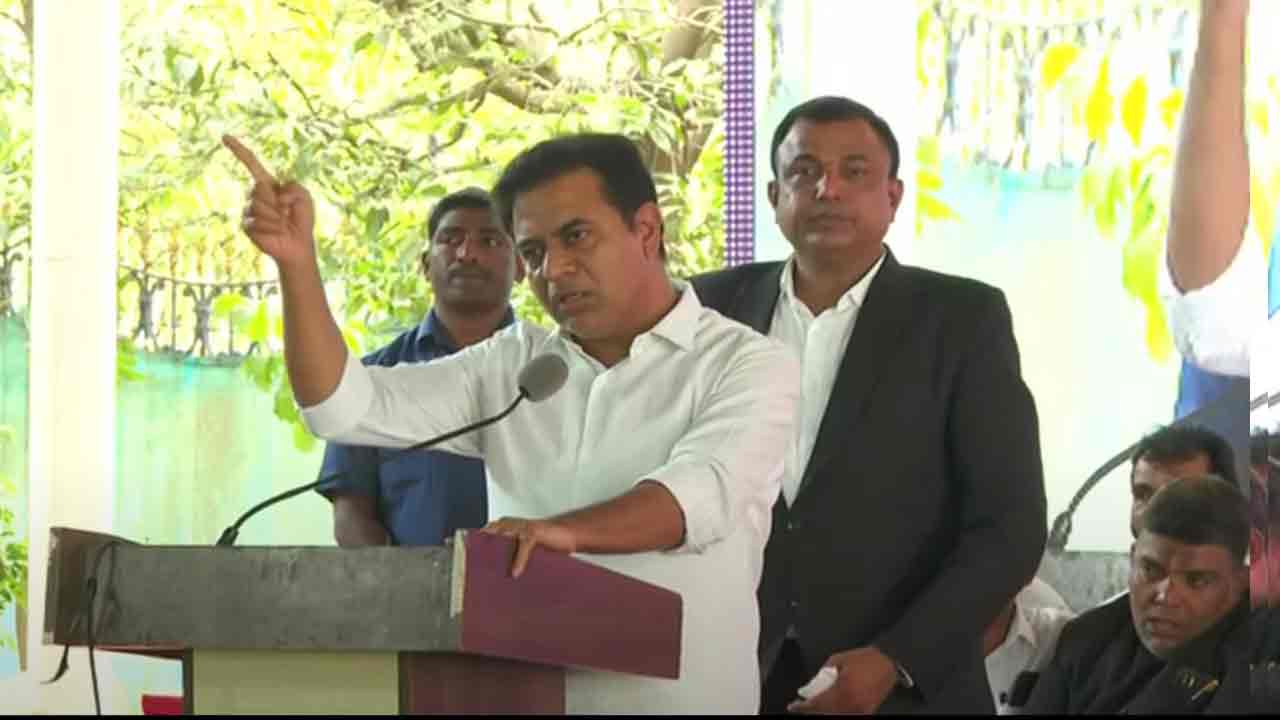 KTR | కేసీఆర్ సింహాం లాంటోడు.. సింగిల్‌గానే వ‌స్తాడు : మంత్రి కేటీఆర్
