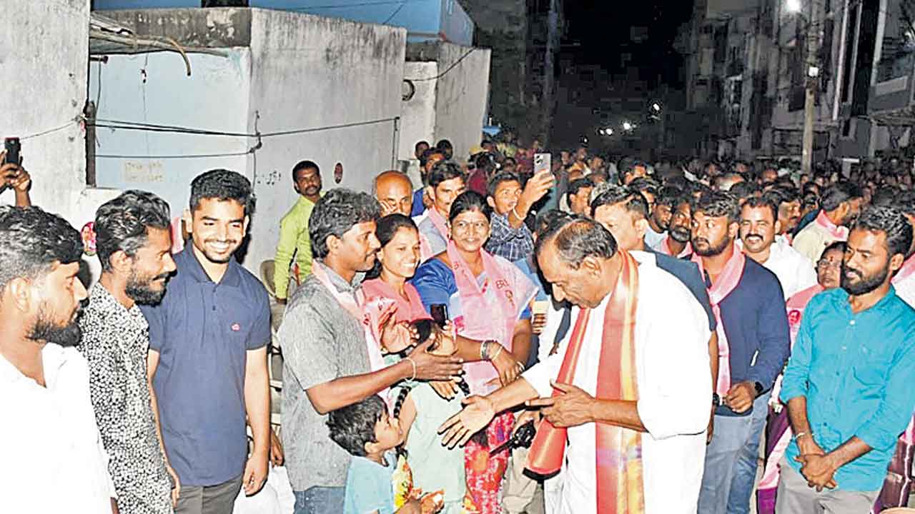 ప్రచారంలో గులాబీ జోరు