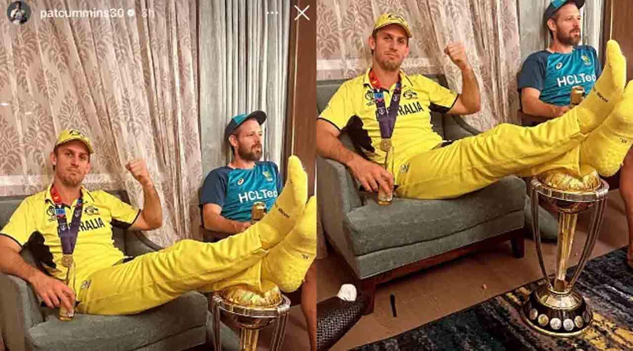Mitchell Marsh | వరల్డ్‌కప్‌ ట్రోఫీపై కాళ్లు పెట్టి చిక్కుల్లో పడ్డ ఆస్ట్రేలియా ఆల్‌రౌండర్‌.. భారత్‌లో కేసు నమోదు