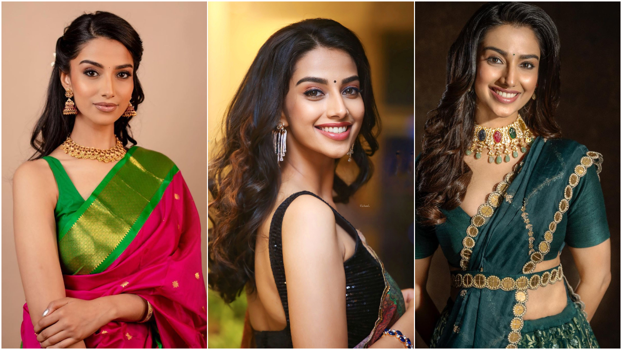 Meenakshi Chaudhary | మీకు చీరంటే ఇష్టమా? అభిమాని ప్రశ్నకు ఇంట్రెస్టింగ్‌ సమాధానం ఇచ్చిన మీనాక్షి చౌదరి