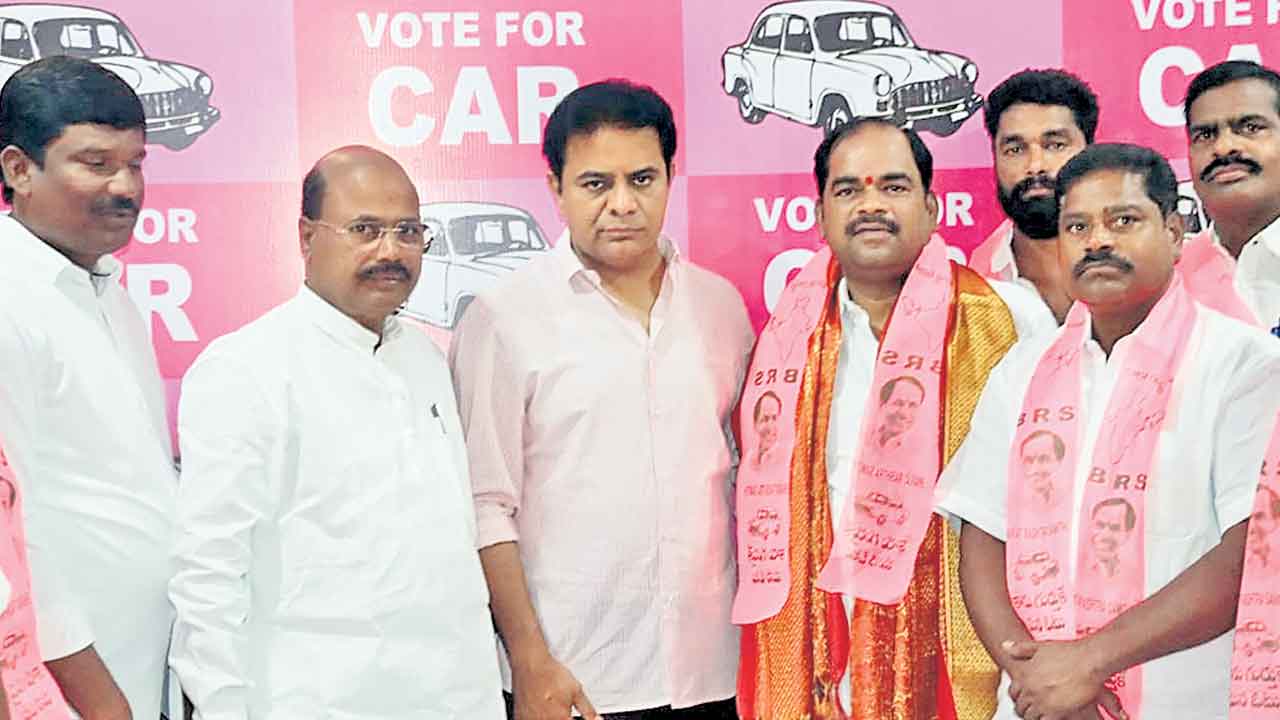 బీఆర్ఎస్లోకి పారిశ్రామికవేత్తల క్యూ