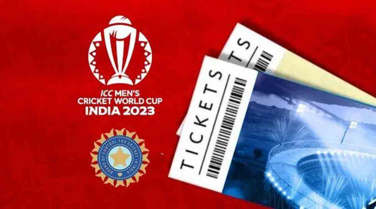 ODI World Cup 2023 | బ్లాక్‌లో వ‌ర‌ల్డ్‌క‌ప్ టికెట్ల అమ్మ‌కాలు.. బీసీసీఐ, బుక్‌మైషోపై ఎఫ్ఐఆర్‌ న‌మోదు