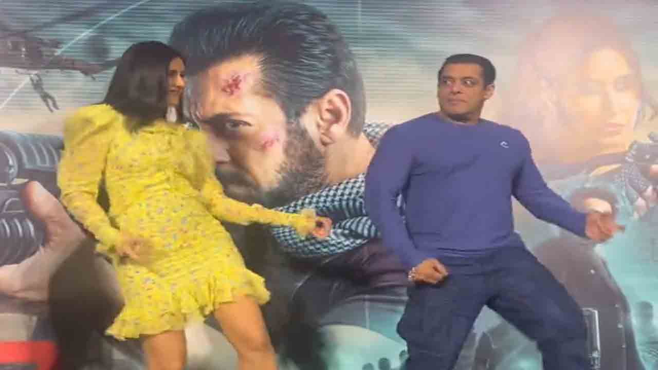 Tiger 3 Movie | కత్రినాకైఫ్‌తో డ్యాన్స్ చేసిన సల్మాన్‌ ఖాన్.. వీడియో వైరల్‌