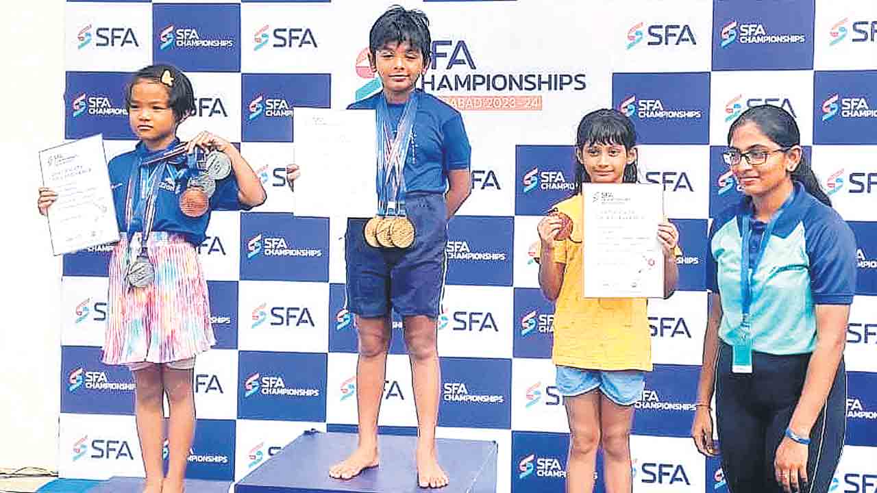 షాగున్‌ శర్మ పసిడి జోరు